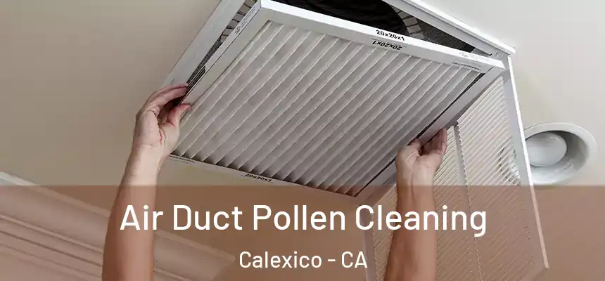 Air Duct Pollen Cleaning Calexico - CA