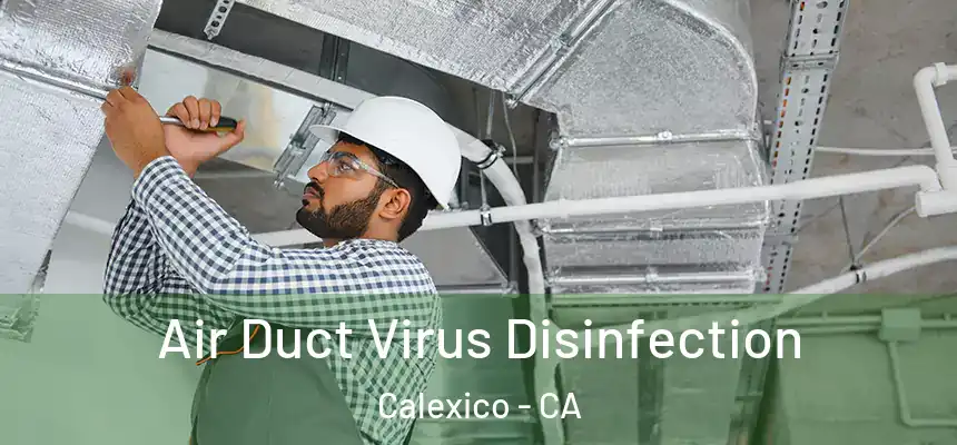  Air Duct Virus Disinfection Calexico - CA