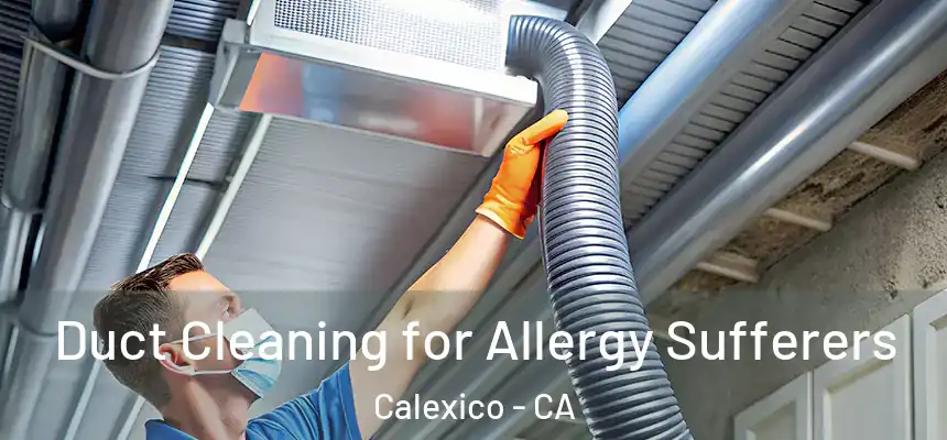  Duct Cleaning for Allergy Sufferers Calexico - CA